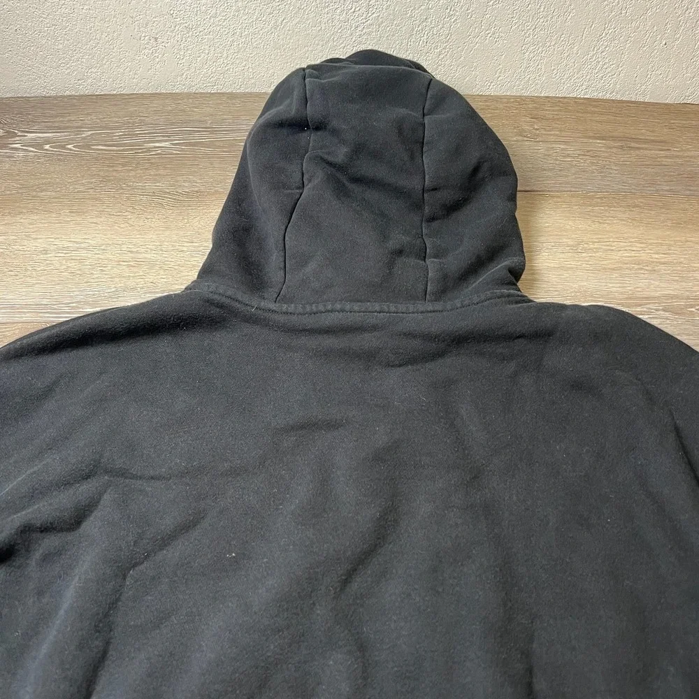 Nike Phoenix Fleece Hoodie Womens Medium Black Oversized Center Swoosh Pullover